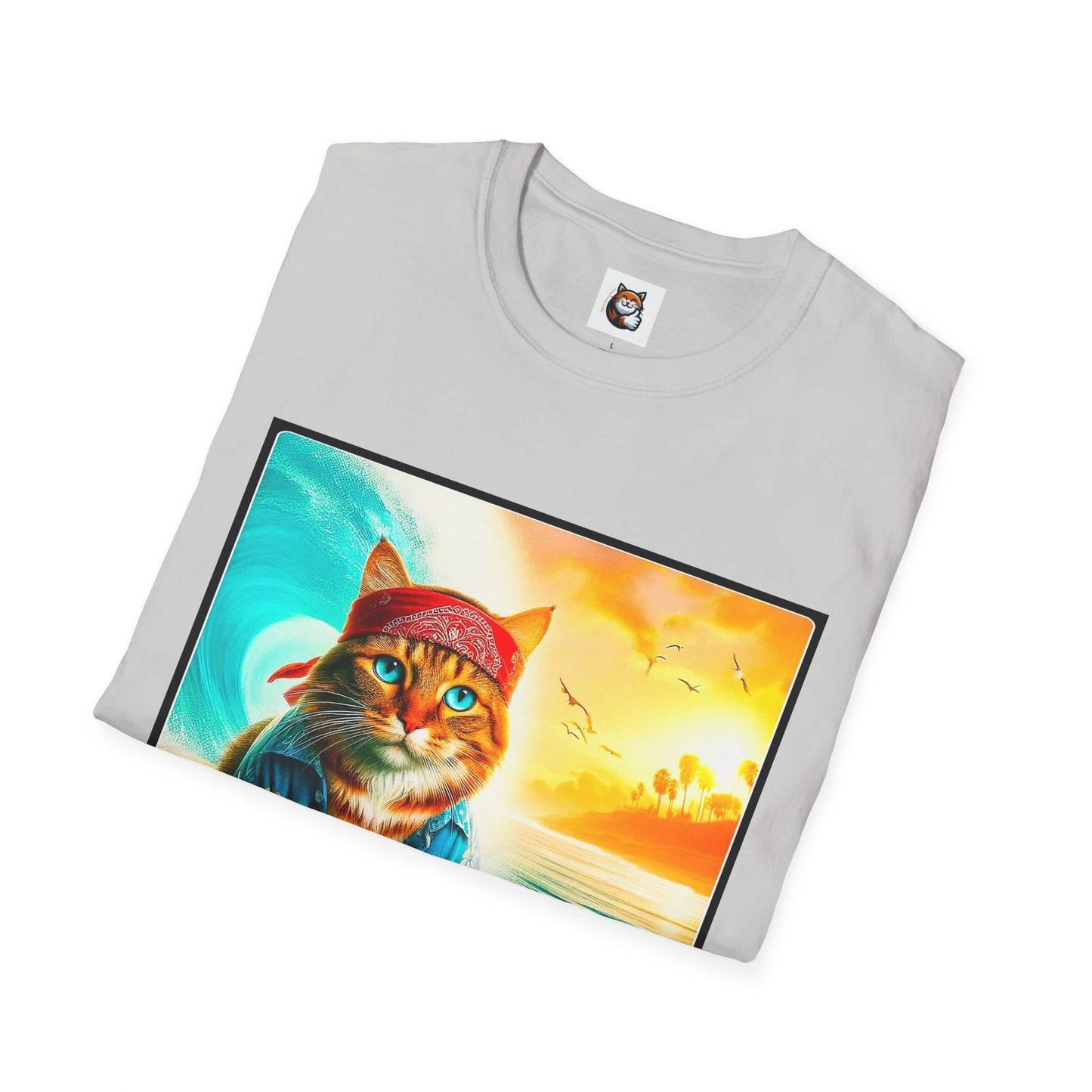 Domestic Cat Unisex Softstyle T-Shirt