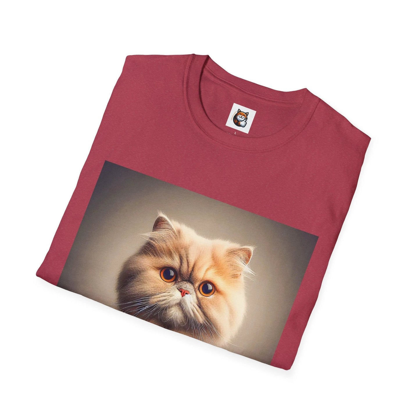 Persian Cat Unisex Softstyle T-Shirt by Printify