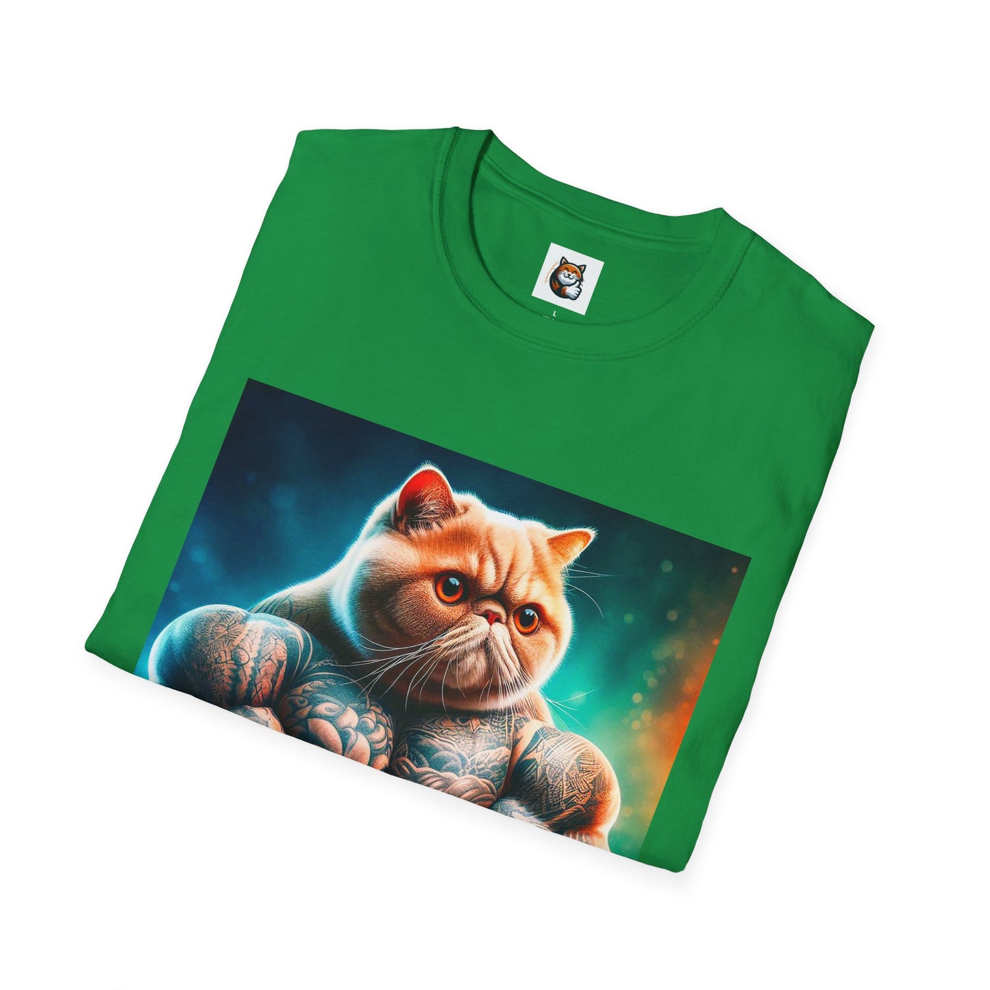 Exotic Shorthair Cat Unisex Softstyle T-Shirt