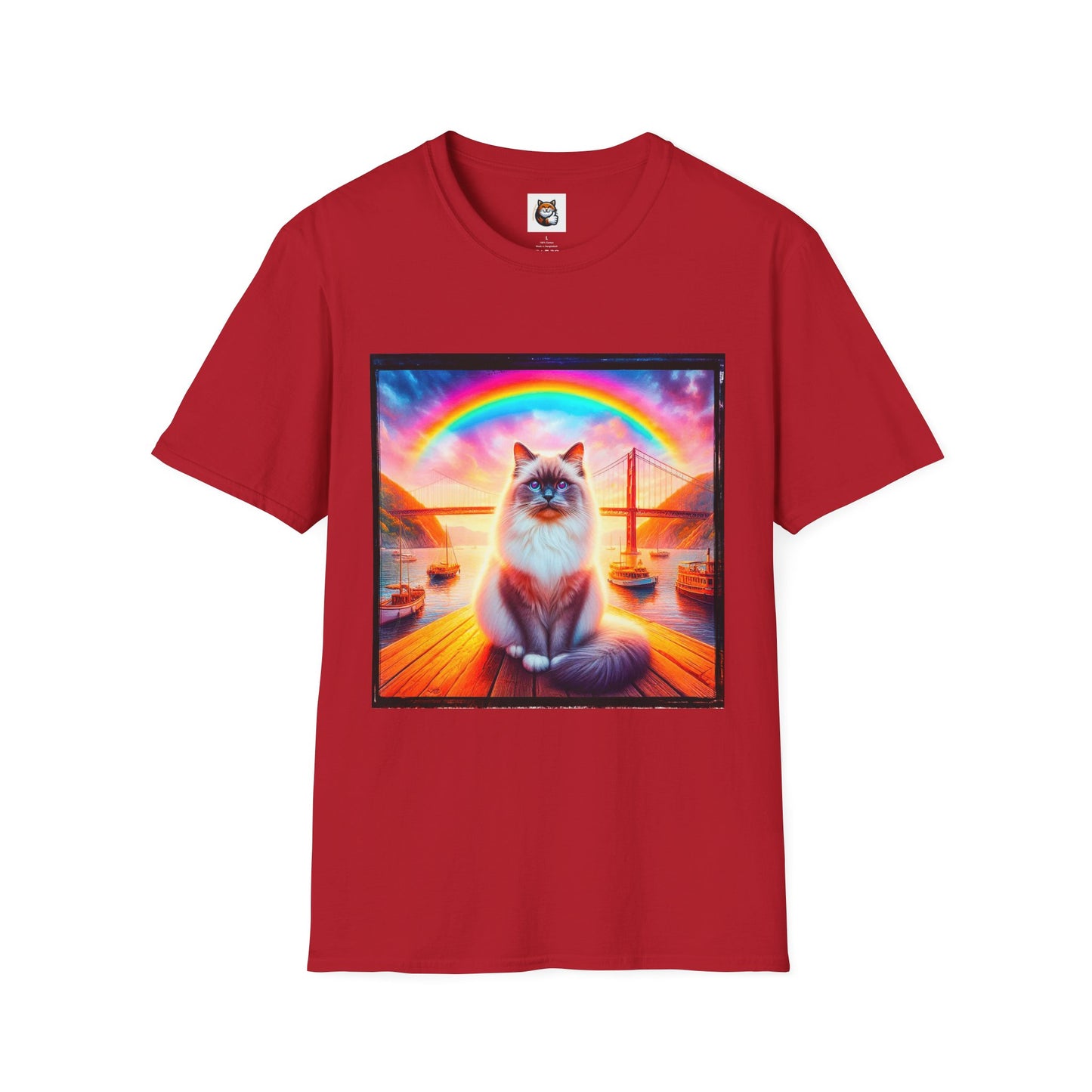 Birman rainbow bridge Softstyle T-Shirt
