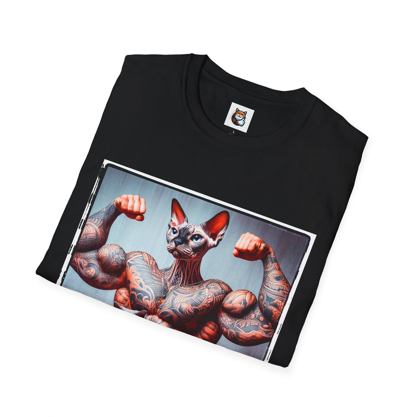 Devon Rex Cat Unisex Softstyle T-Shirt