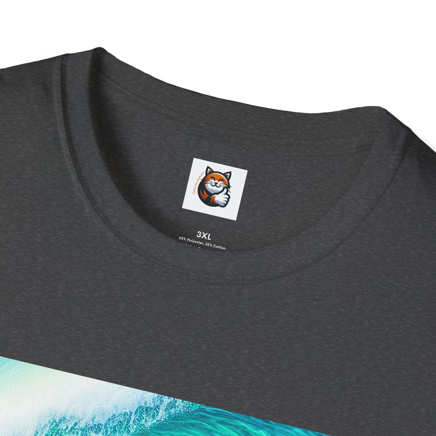 Siberian Cat surfs up shirt