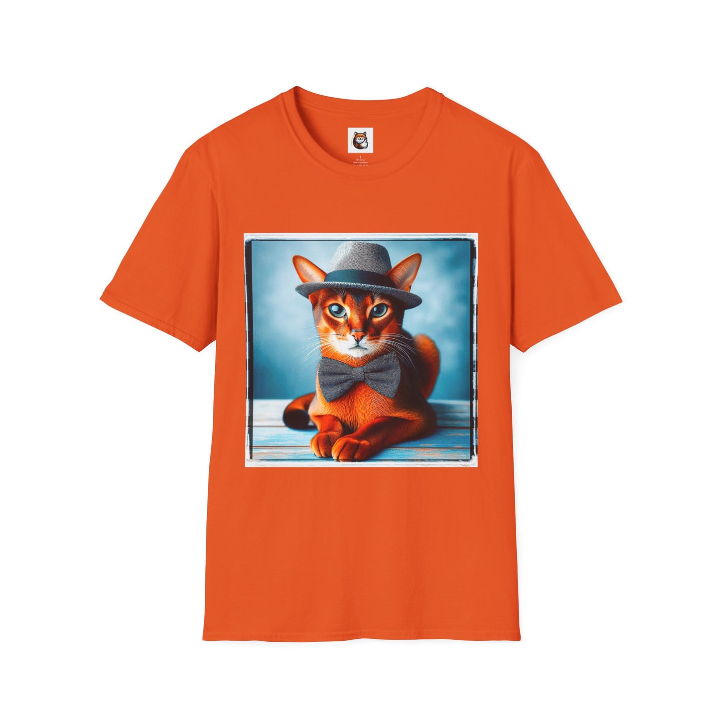 Abyssinian bow tie Softstyle T-Shirt
