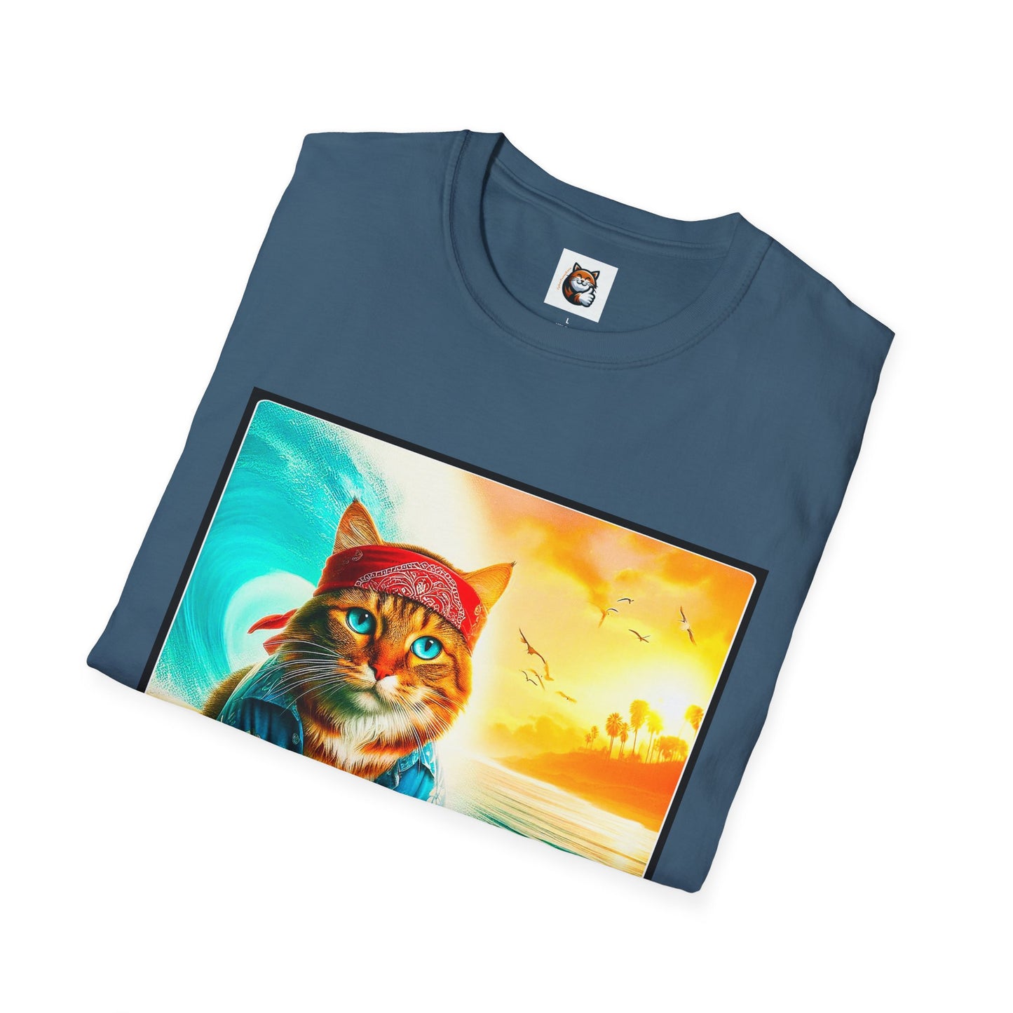 Domestic Cat Unisex Softstyle T-Shirt