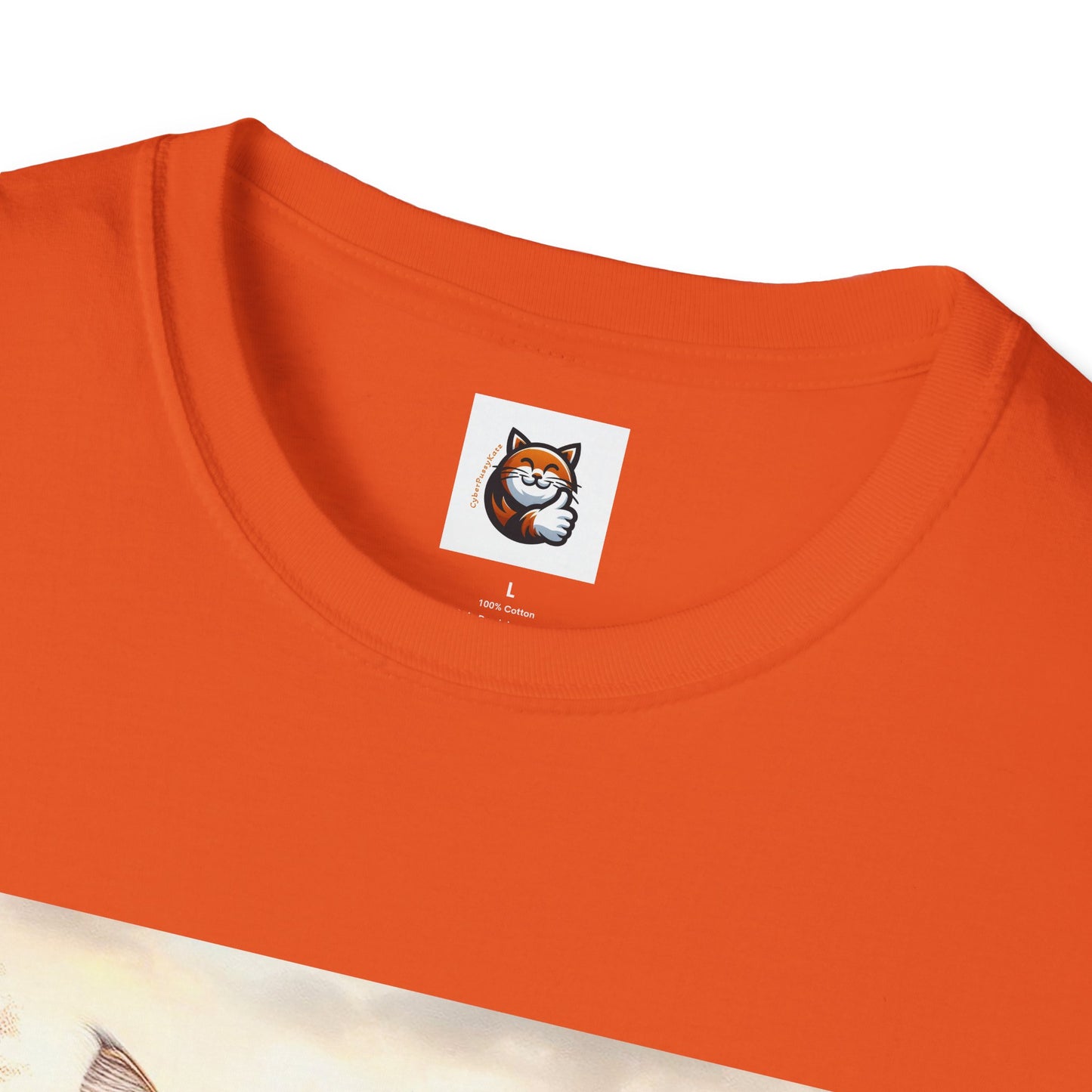 Wacky Norwegian Forest Cat Unisex Softstyle T-Shirt