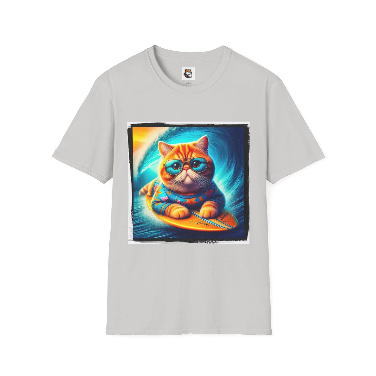 Exotic Shorthair Cat Unisex Softstyle T-Shirt