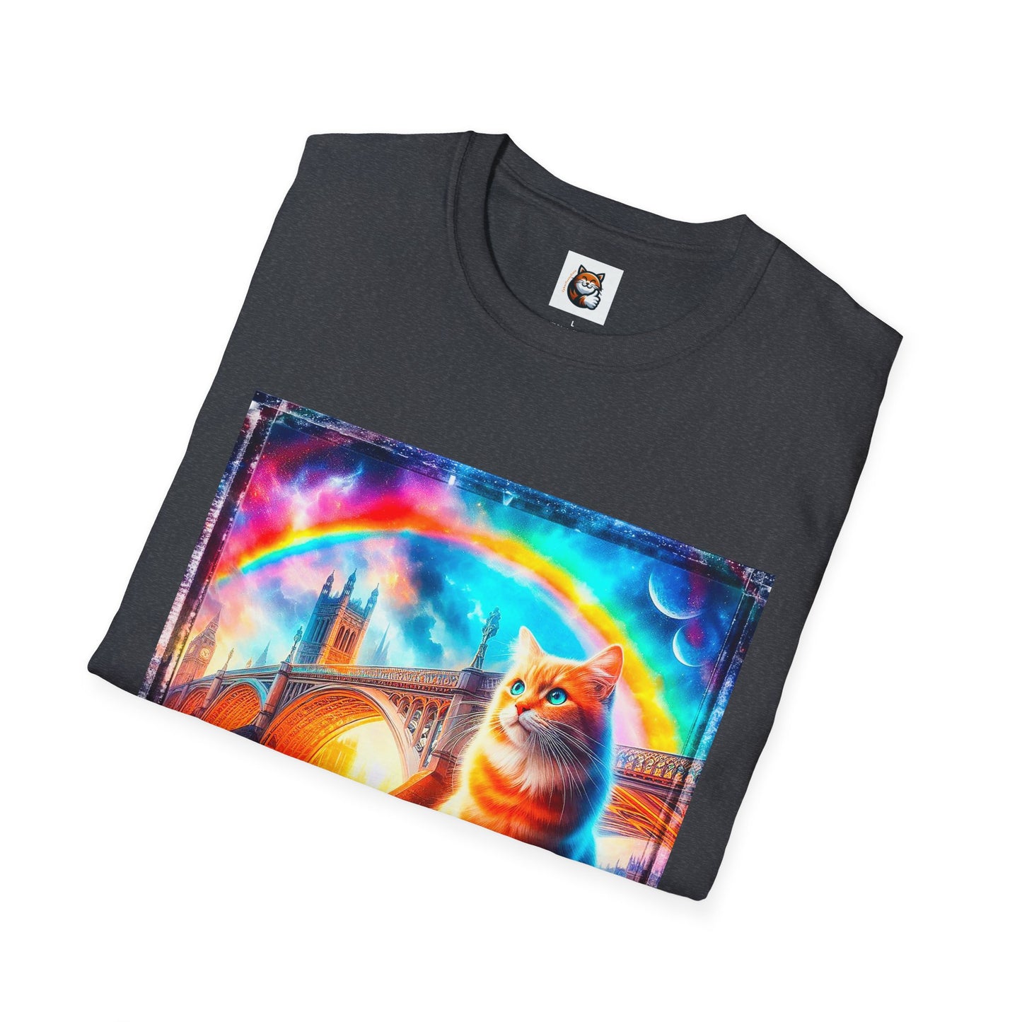 Domestic Cat Unisex Softstyle T-Shirt