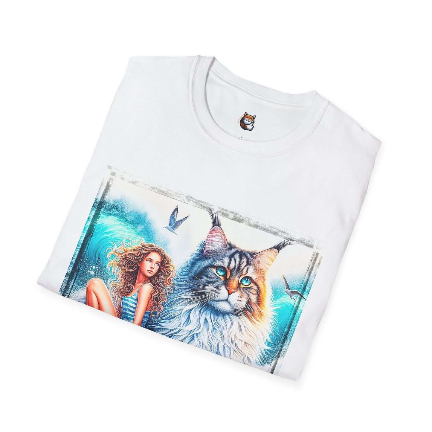 Maine Coon Unisex Softstyle T-Shirt
