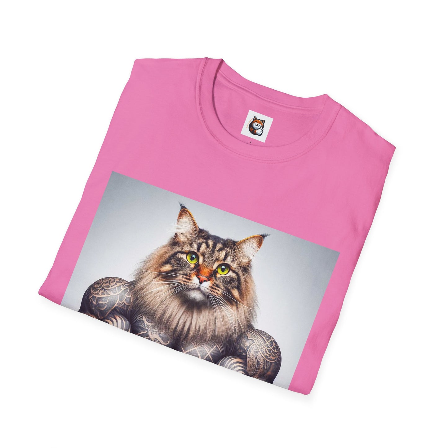 Norwegian Forest Cat Unisex Softstyle T-Shirt