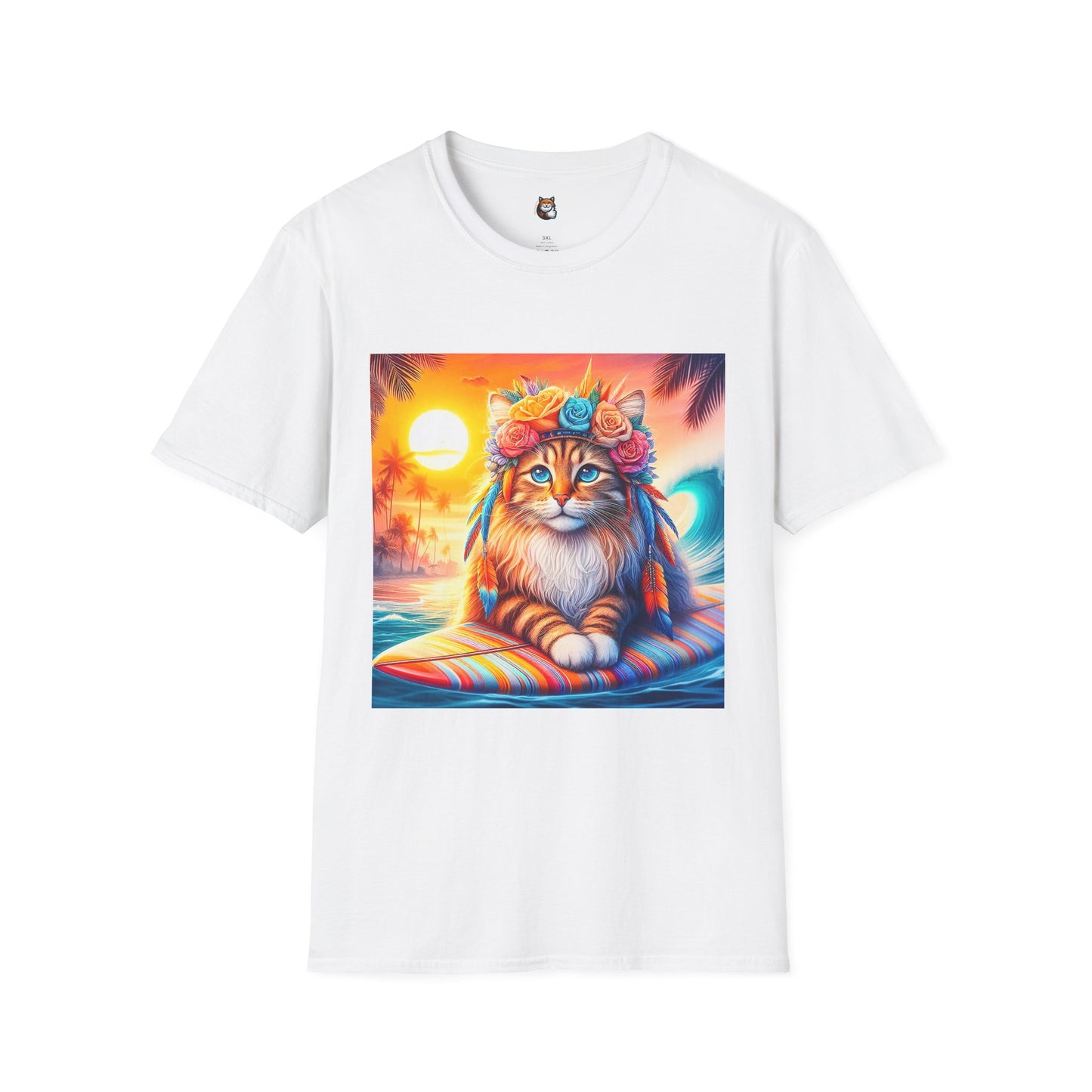 Siberian Cat flower girl shirt
