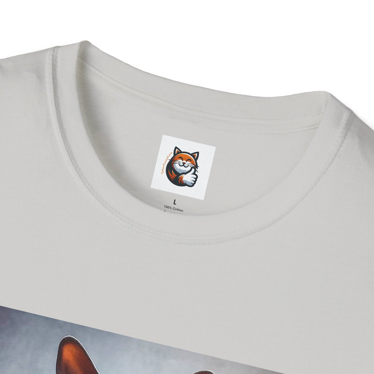 Devon Rex Cat Unisex Softstyle T-Shirt