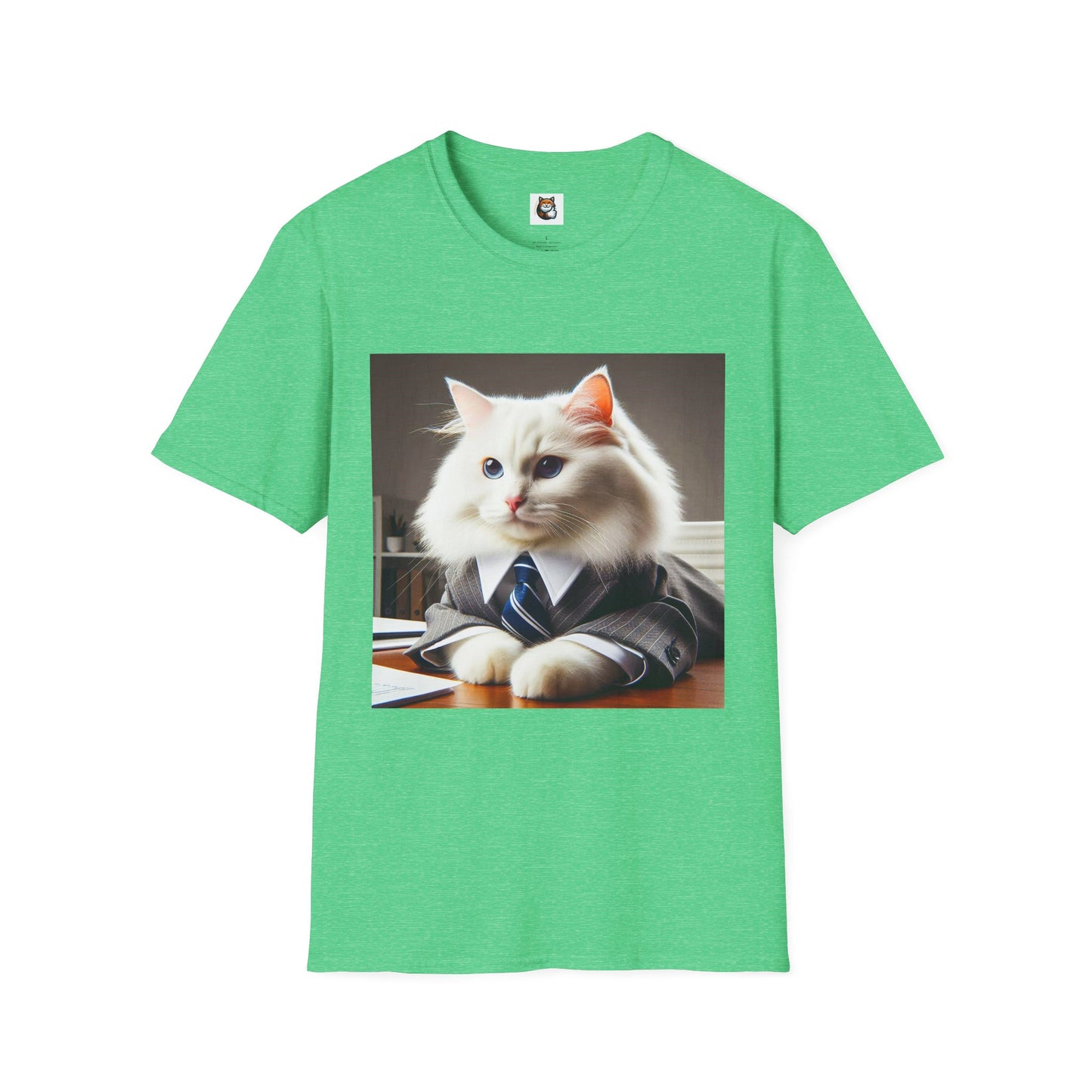 Siberian Cat working man shirt