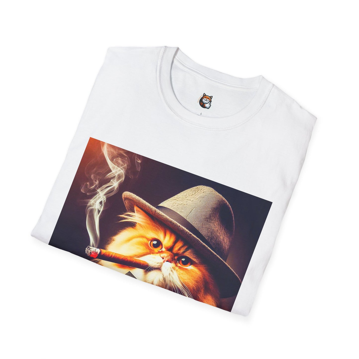 Persian Cat Unisex Softstyle T-Shirt