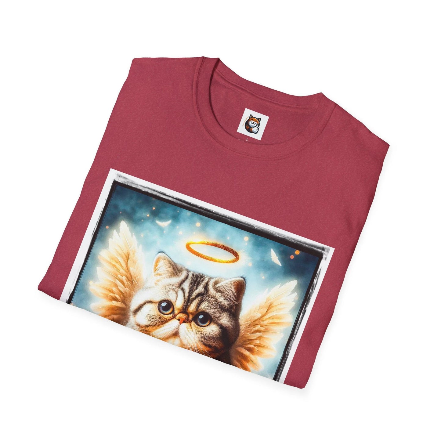 Exotic Shorthair Cat Unisex Softstyle T-Shirt by Printify