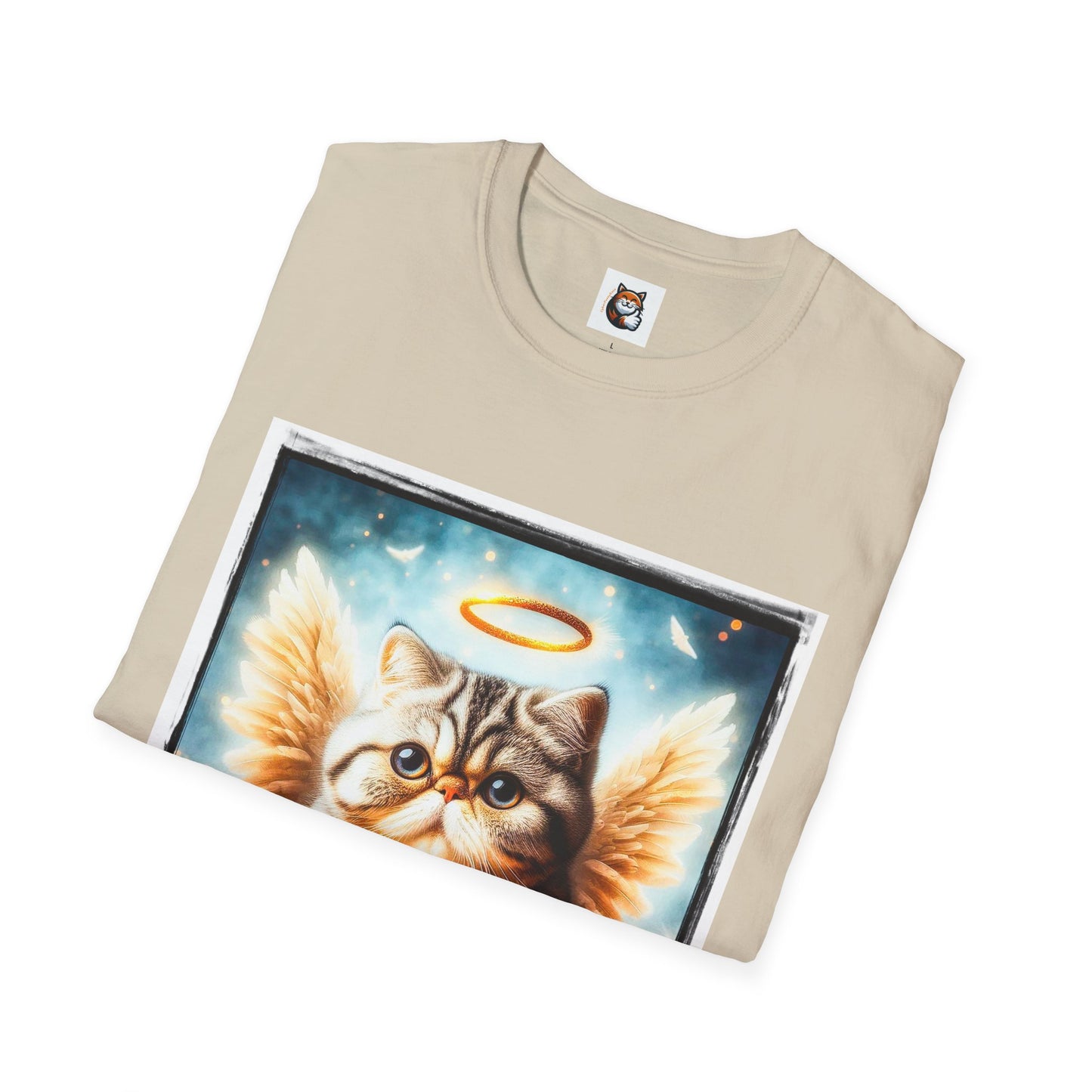Exotic Shorthair Cat Unisex Softstyle T-Shirt