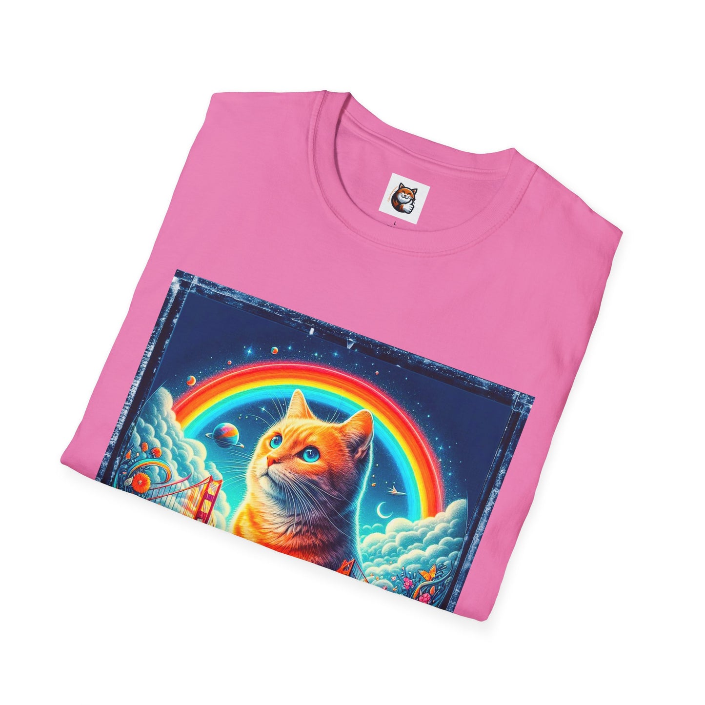 Domestic Cat Unisex Softstyle T-Shirt