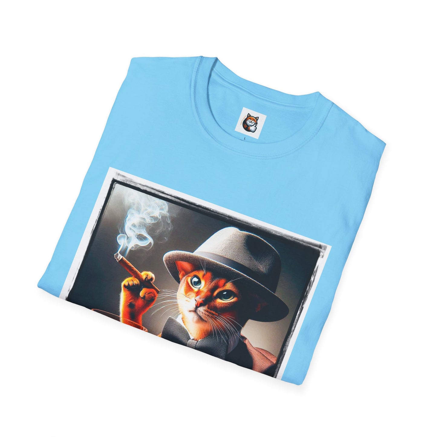 Abyssinian cigar smoking Softstyle T-Shirt