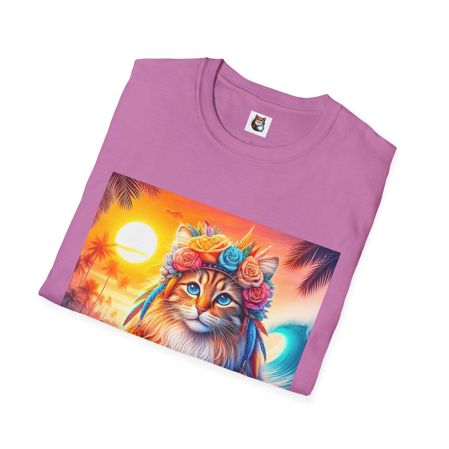 Siberian Cat flower girl shirt