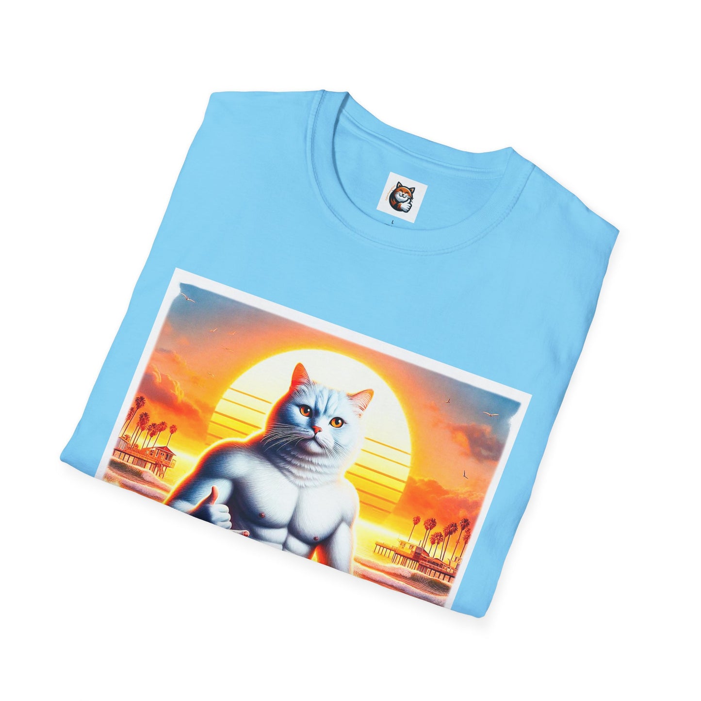 Domestic Cat Unisex Softstyle T-Shirt