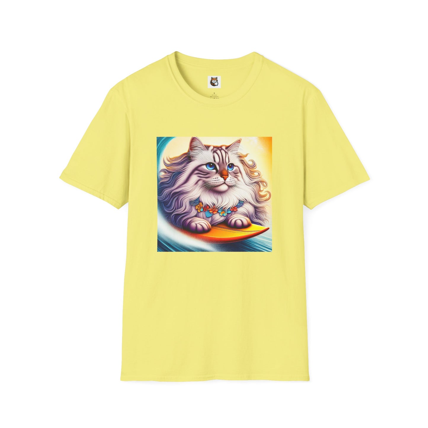 Siberian Cat surfing beauty