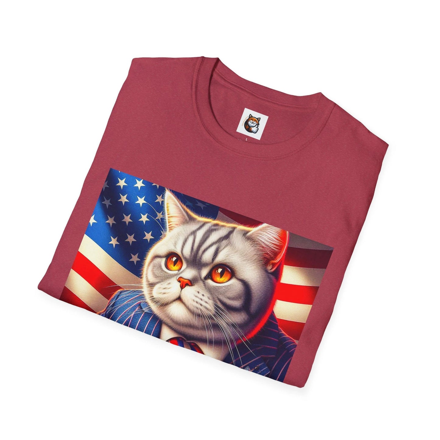 American Shorthair Unisex Softstyle T-Shirt by Printify