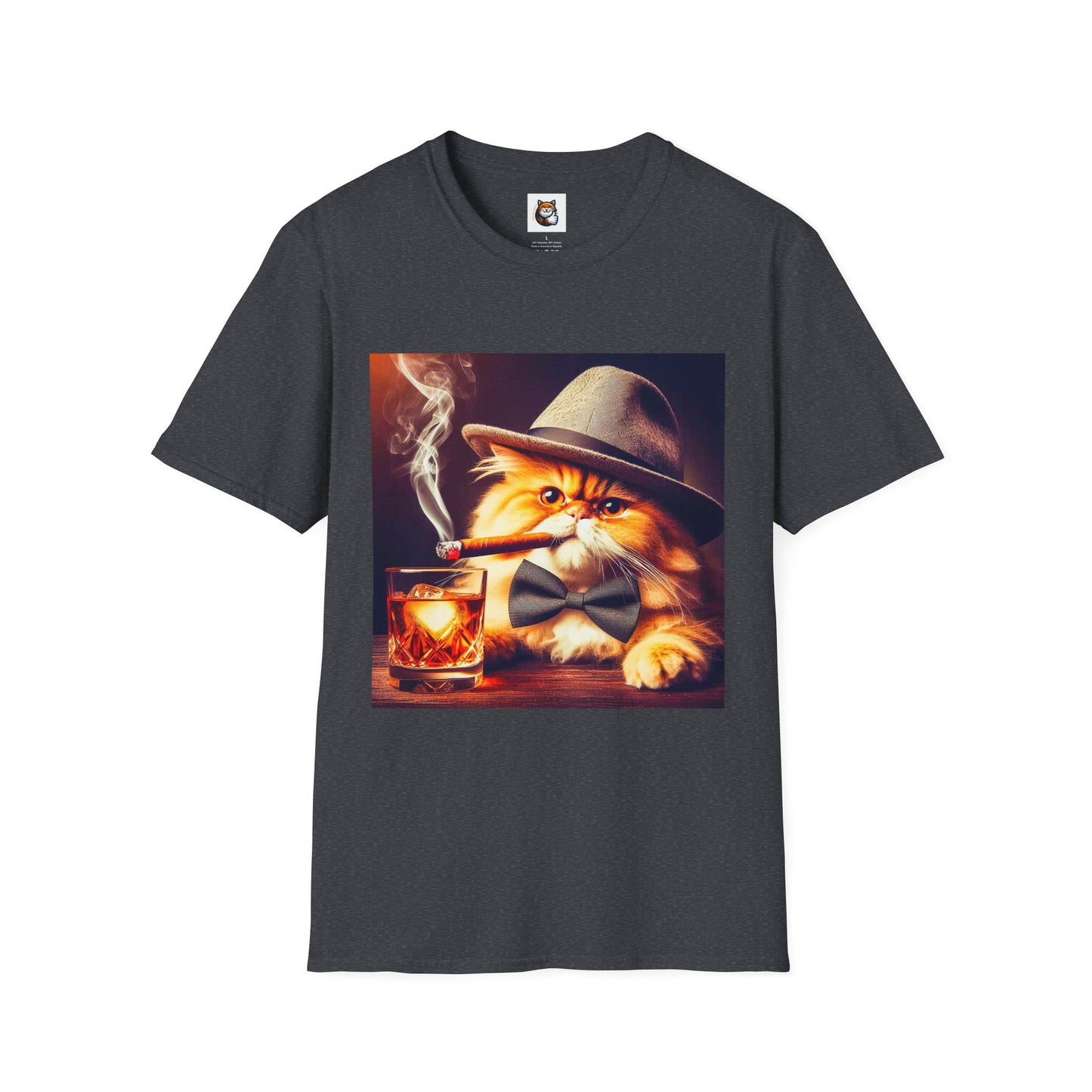 Persian Cat Unisex Softstyle T-Shirt
