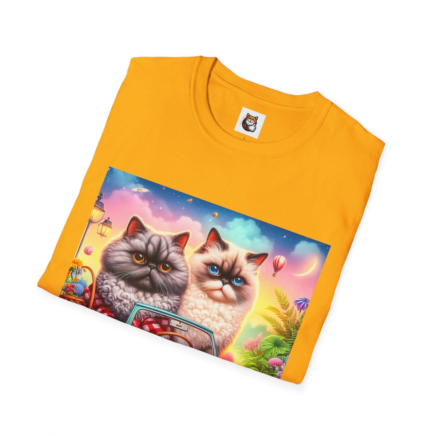 Selkirk Rex Cat T-Shirt tiny car