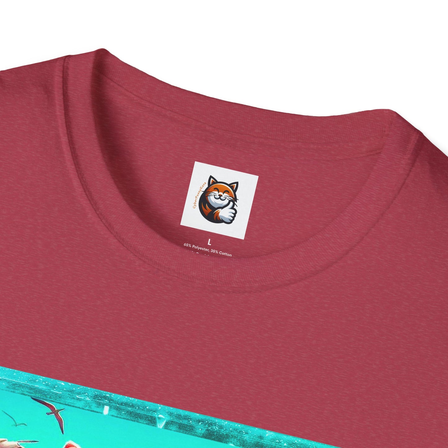 Exotic Shorthair Cat Unisex Softstyle T-Shirt
