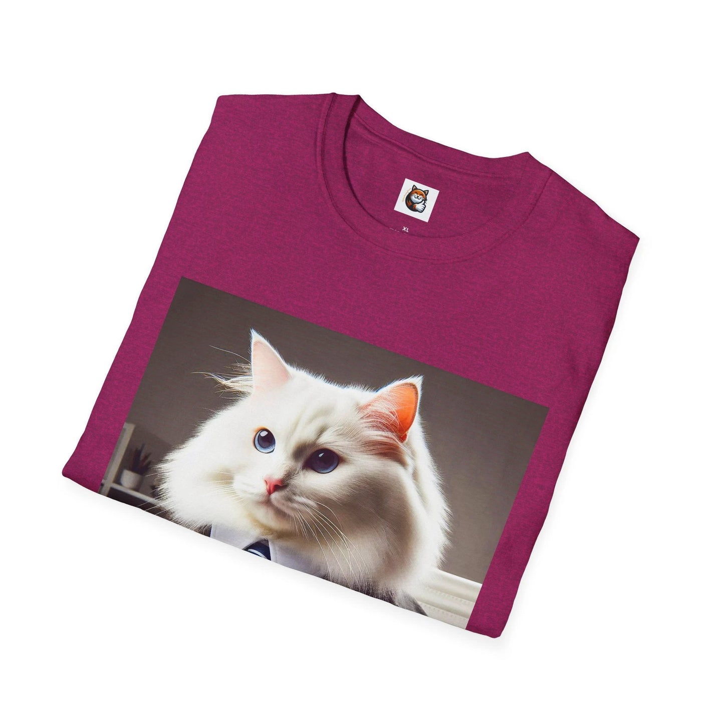 Siberian Cat working man shirt by Printify