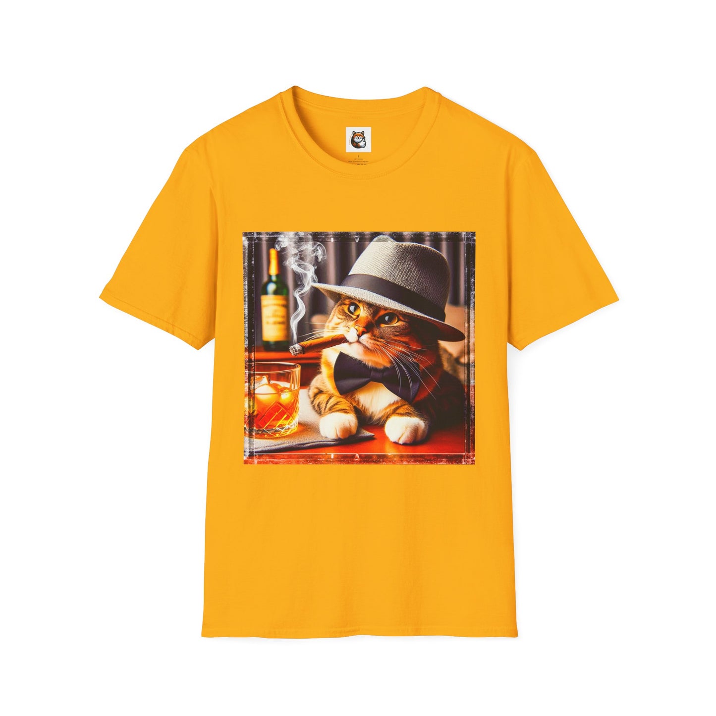 Domestic Cat Unisex Softstyle T-Shirt