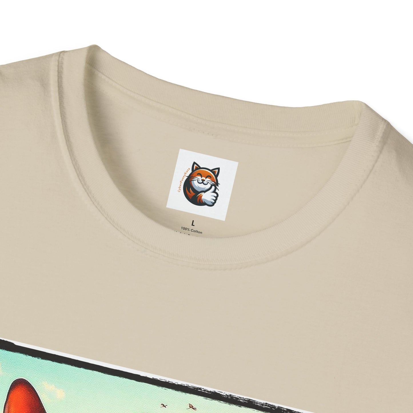 Wacky Cornish Rex Cat tiny car T-Shirt