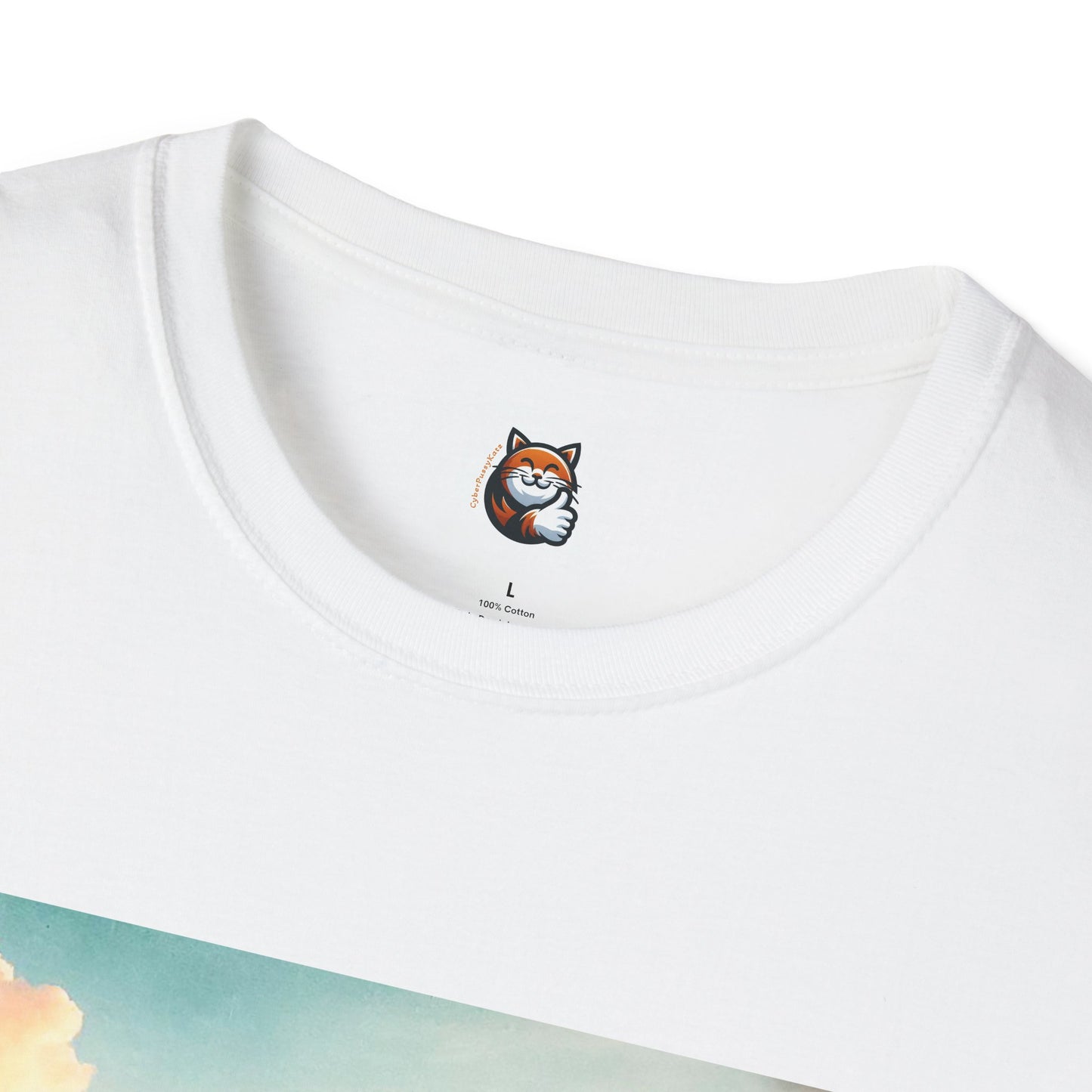 Wacky Norwegian Forest Cat Unisex Softstyle T-Shirt