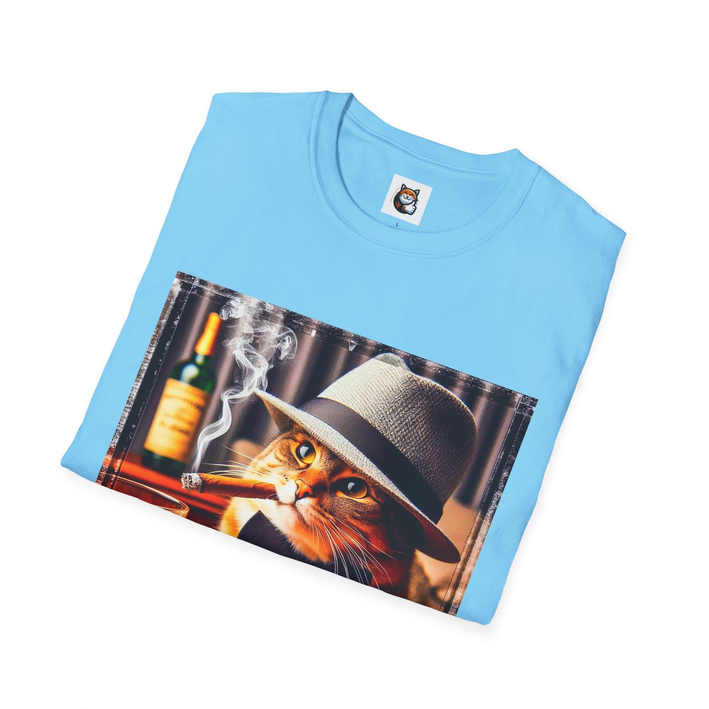 Domestic Cat Unisex Softstyle T-Shirt