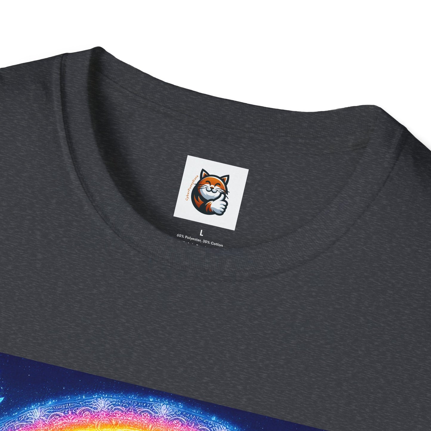 Russian Blue Cat rainbow T-Shirt