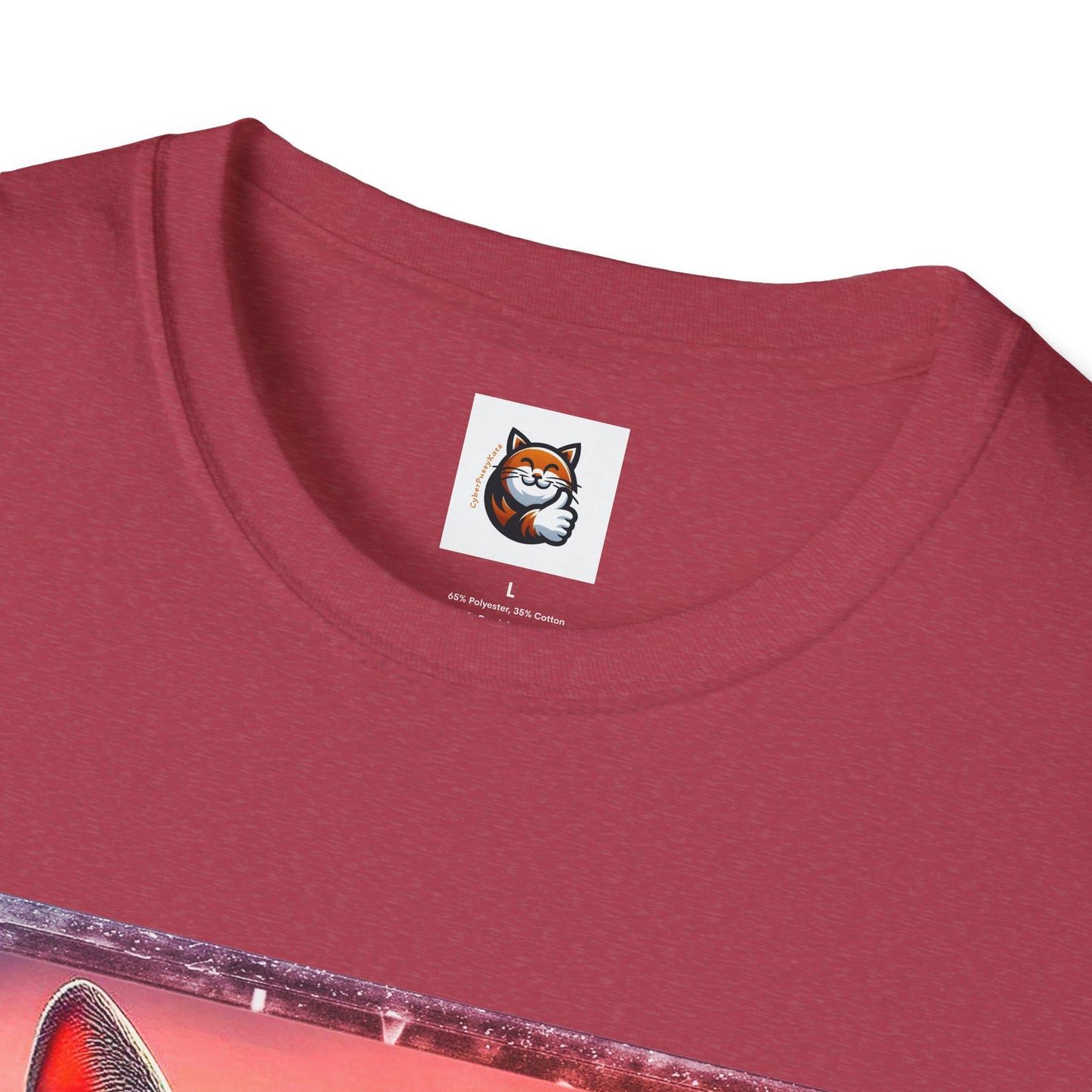 Devon Rex Cat Unisex Softstyle T-Shirt