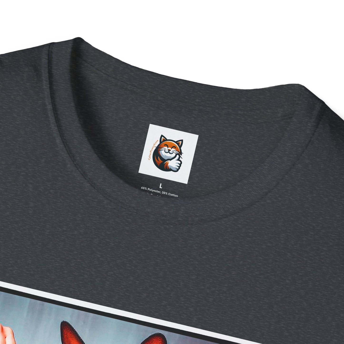 Devon Rex Cat Unisex Softstyle T-Shirt