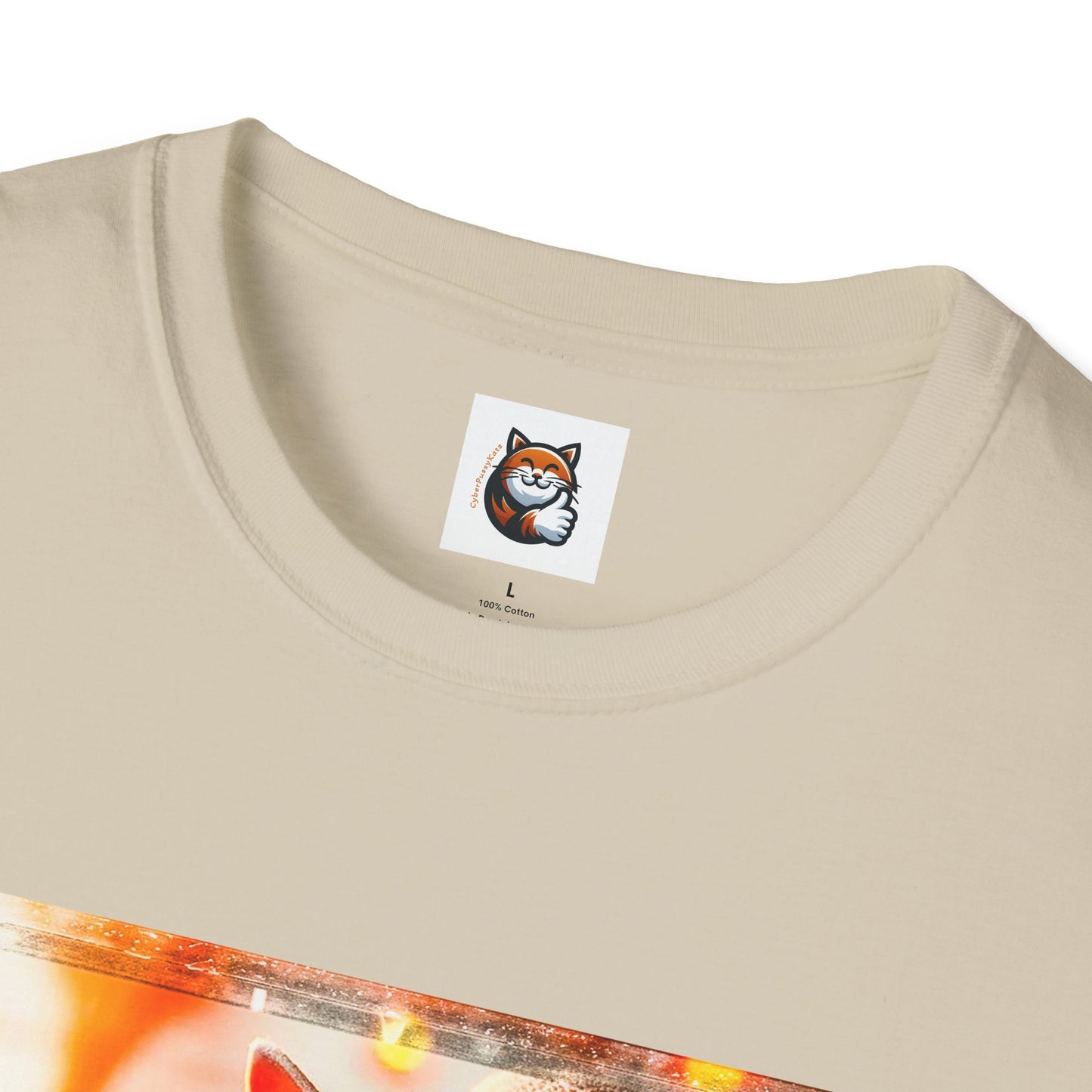 Devon Rex Cat Unisex Softstyle T-Shirt