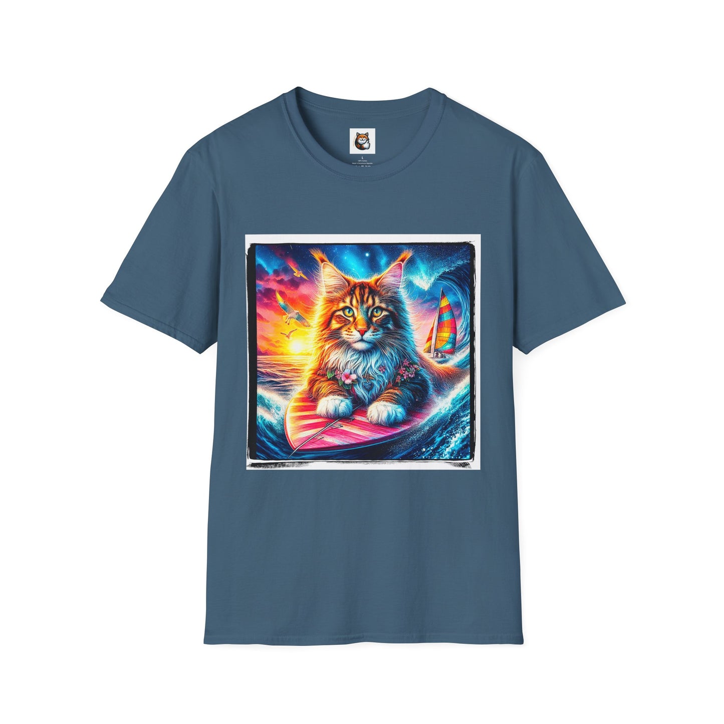 Maine Coon Unisex Softstyle T-Shirt