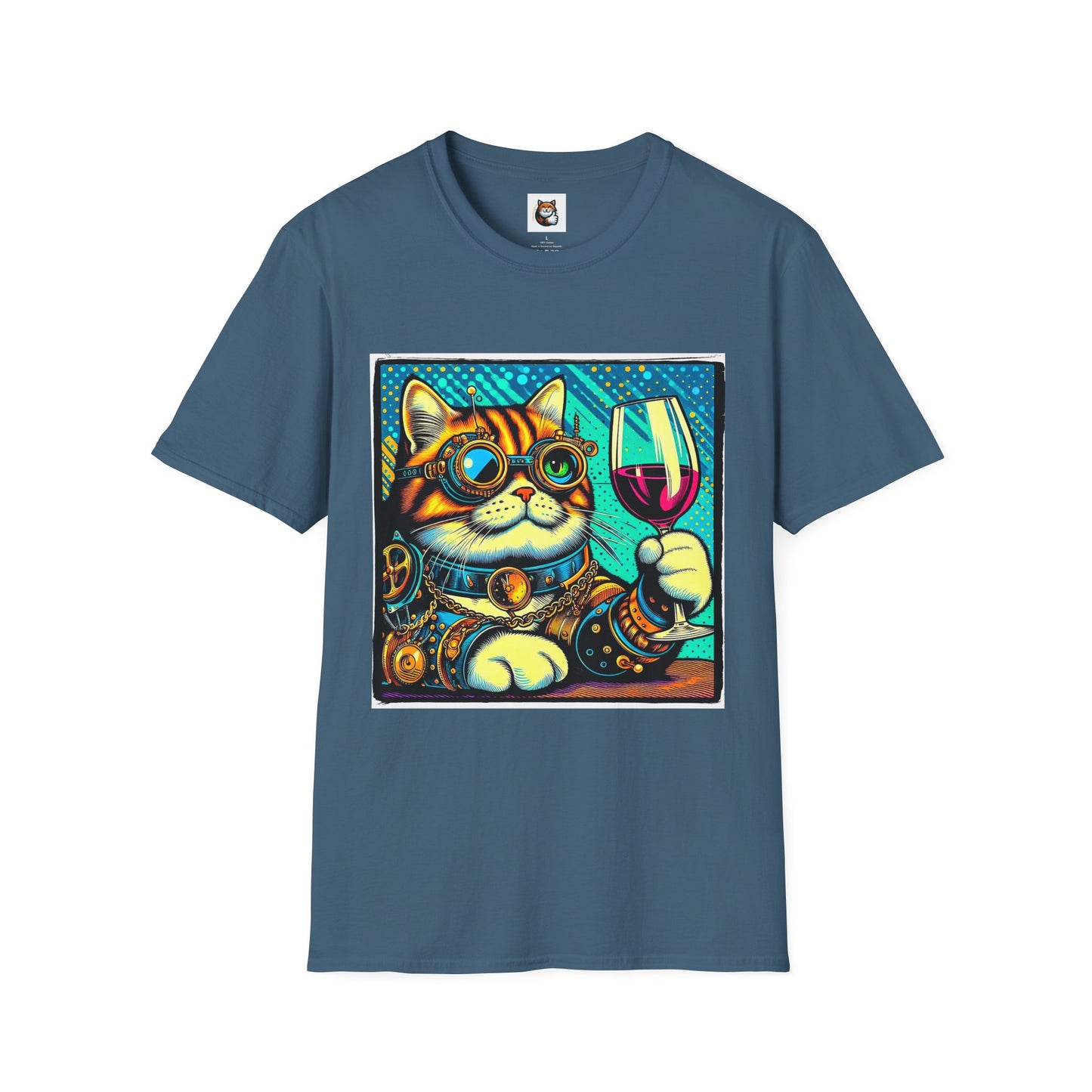 Domestic Cat Unisex Softstyle T-Shirt