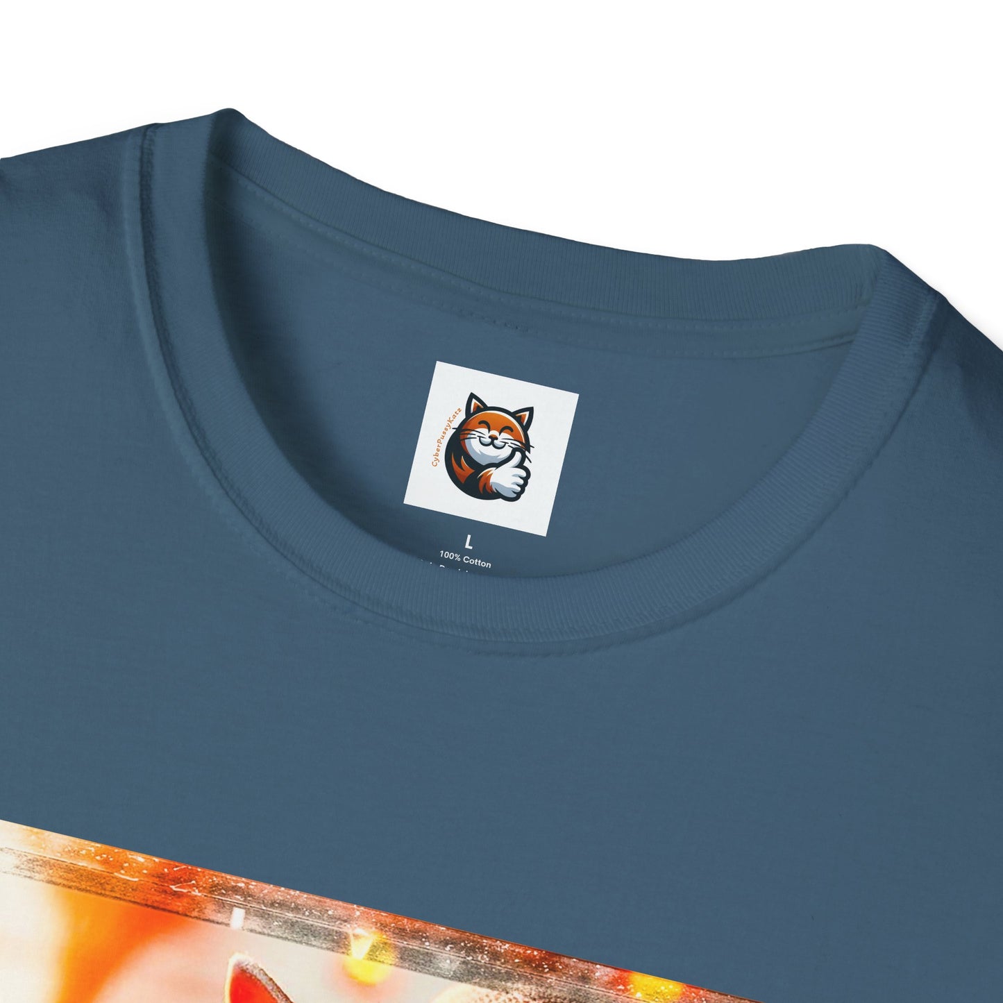 Devon Rex Cat Unisex Softstyle T-Shirt