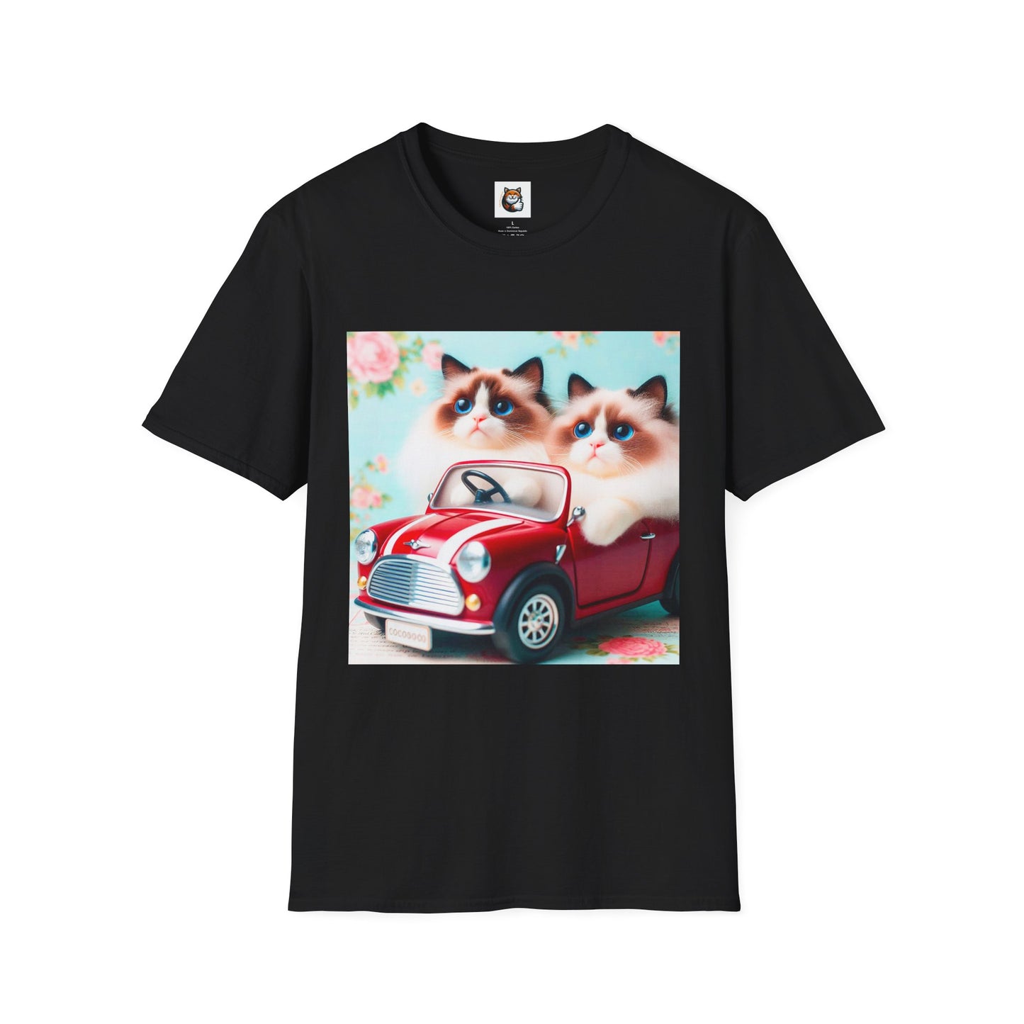 Wacky Ragdoll Unisex Softstyle T-Shirt