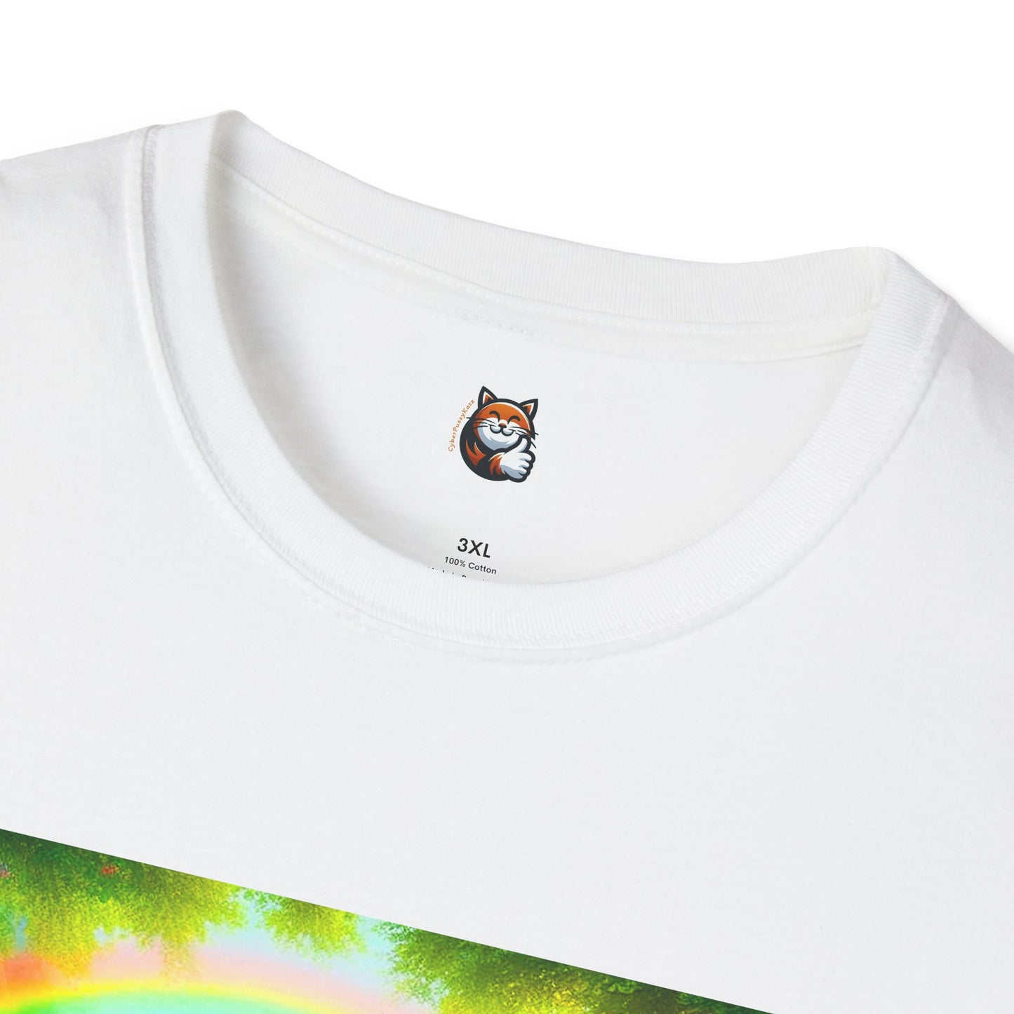 Siberian Cat pretty garden shirt