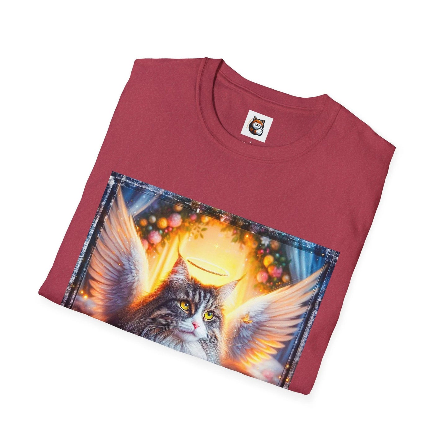 Norwegian Forest Cat Unisex Softstyle T-Shirt by Printify