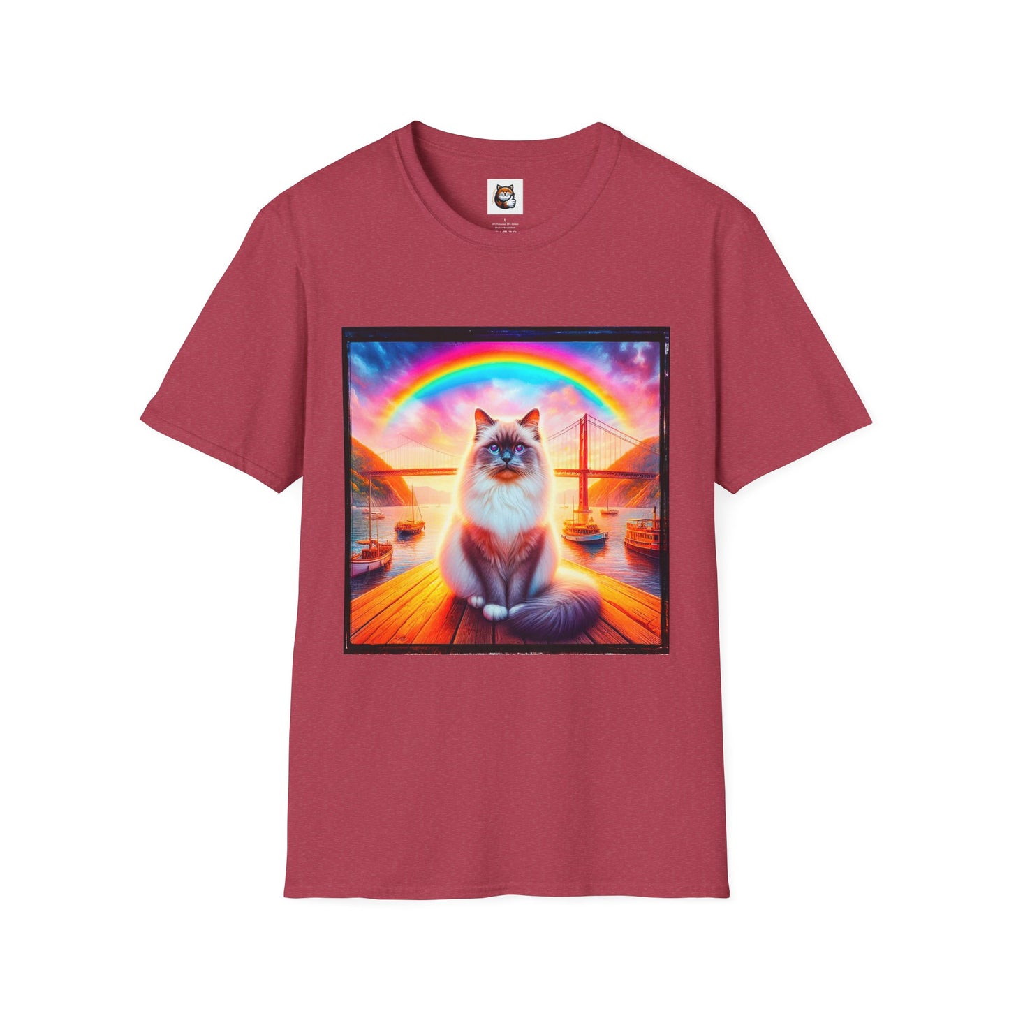 Birman rainbow bridge Softstyle T-Shirt