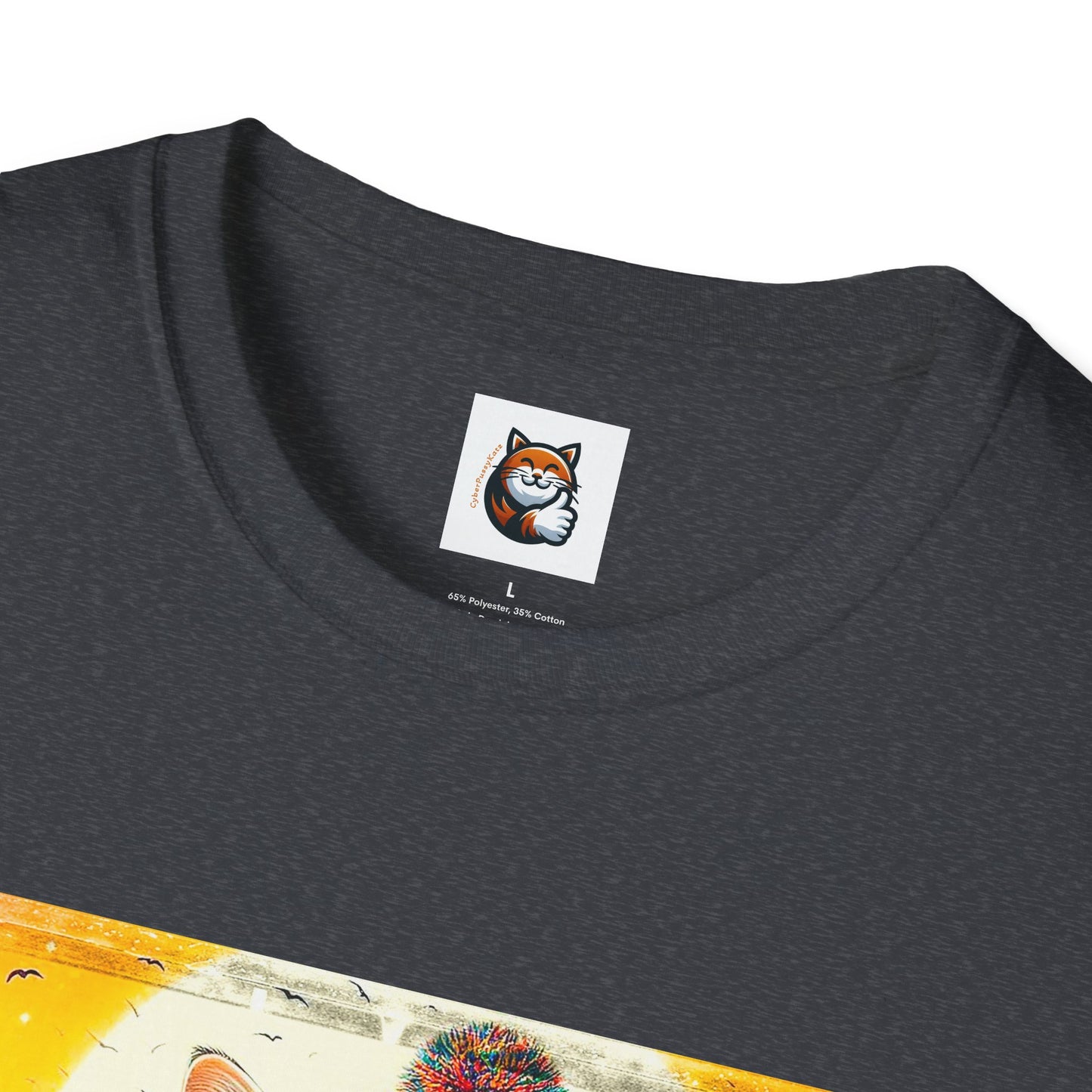 Domestic Cat Unisex Softstyle T-Shirt