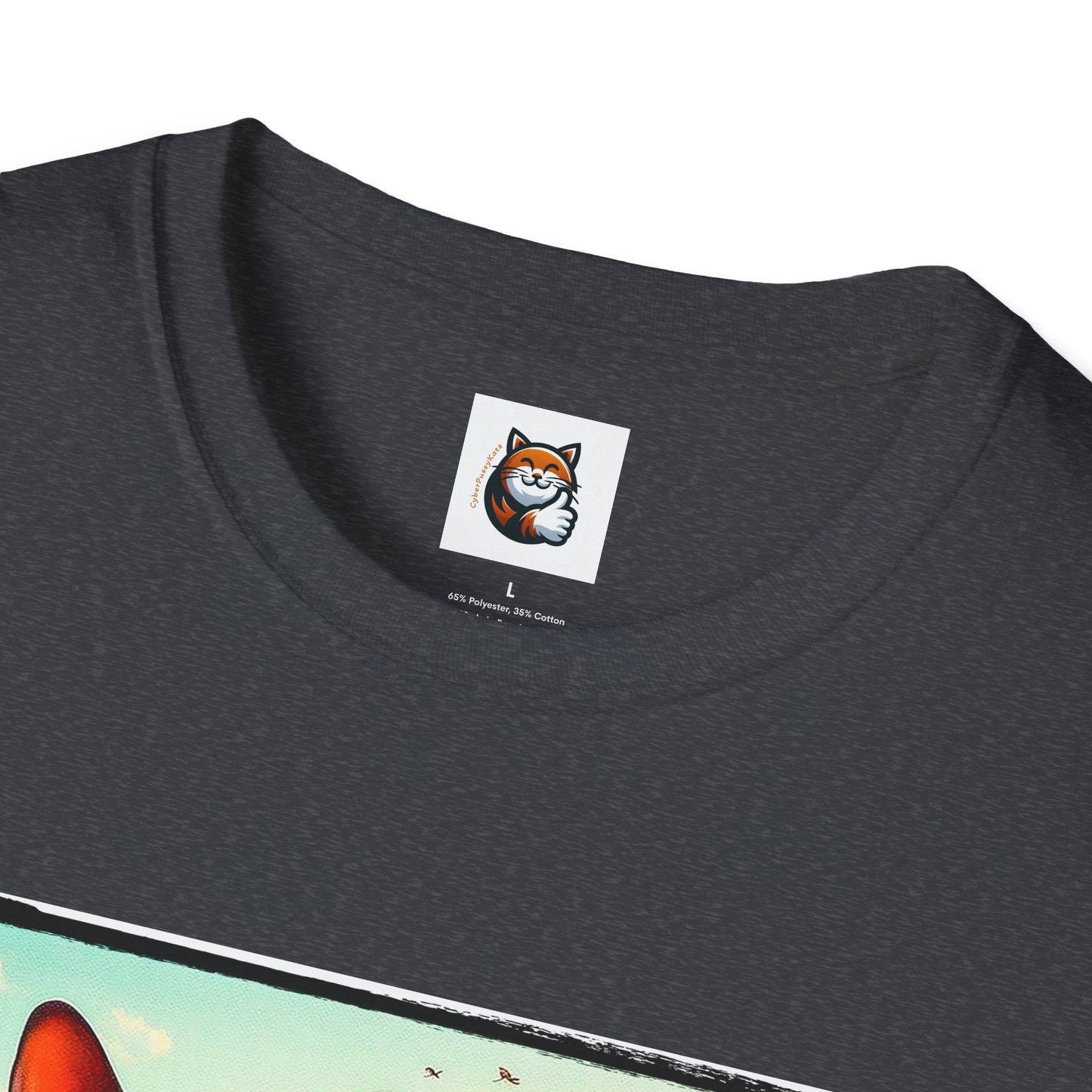 Wacky Cornish Rex Cat tiny car T-Shirt