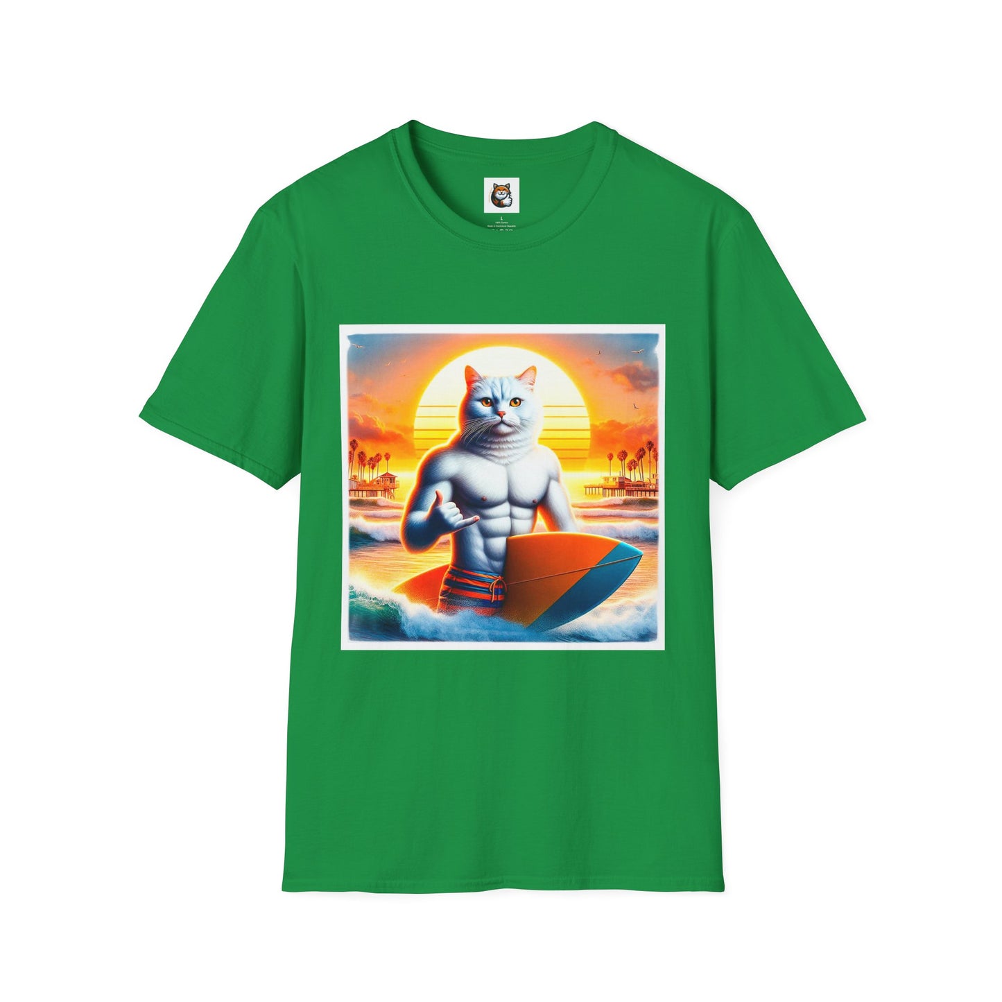 Domestic Cat Unisex Softstyle T-Shirt