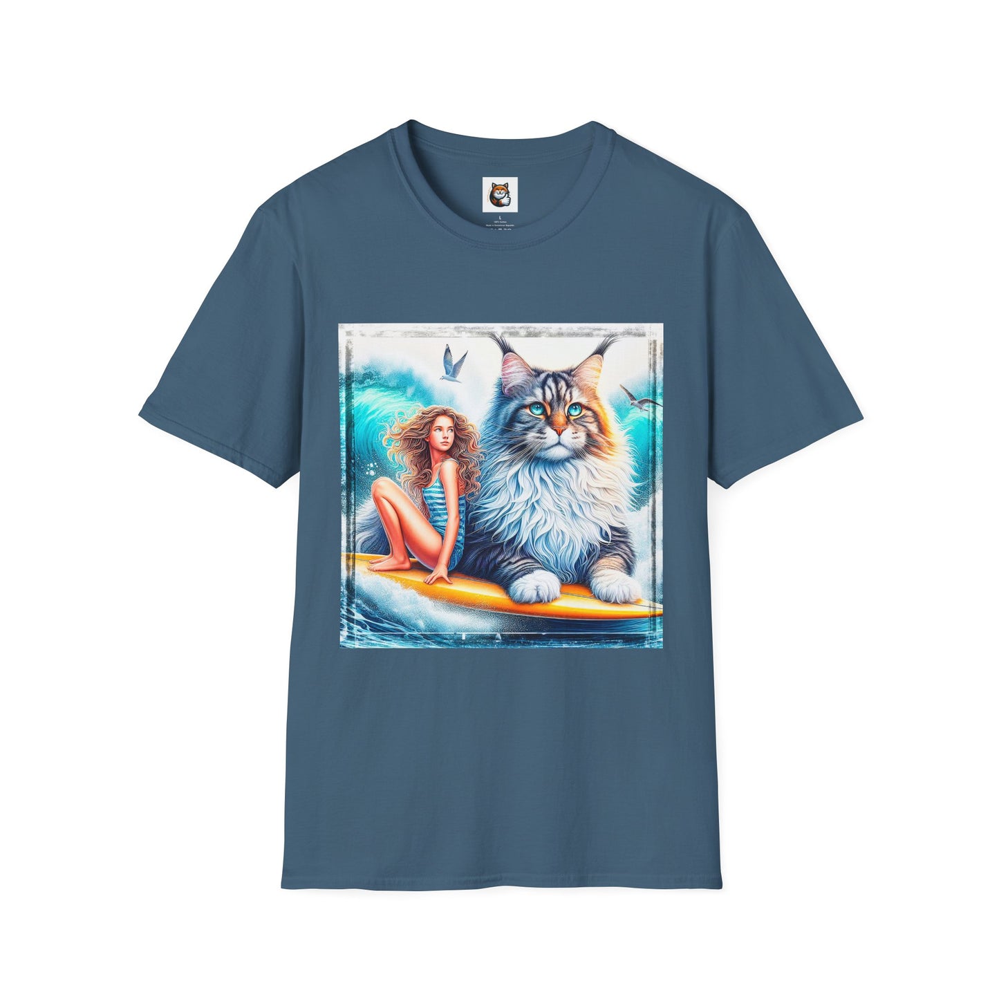 Maine Coon Unisex Softstyle T-Shirt
