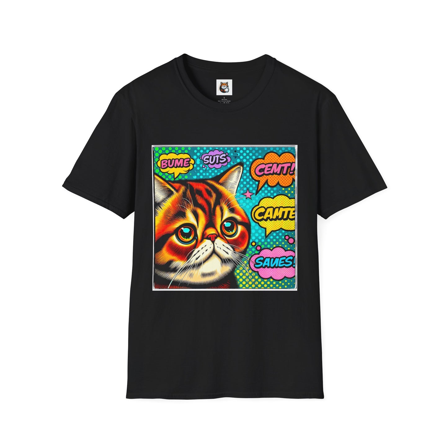 Exotic Shorthair Cat Unisex Softstyle T-Shirt