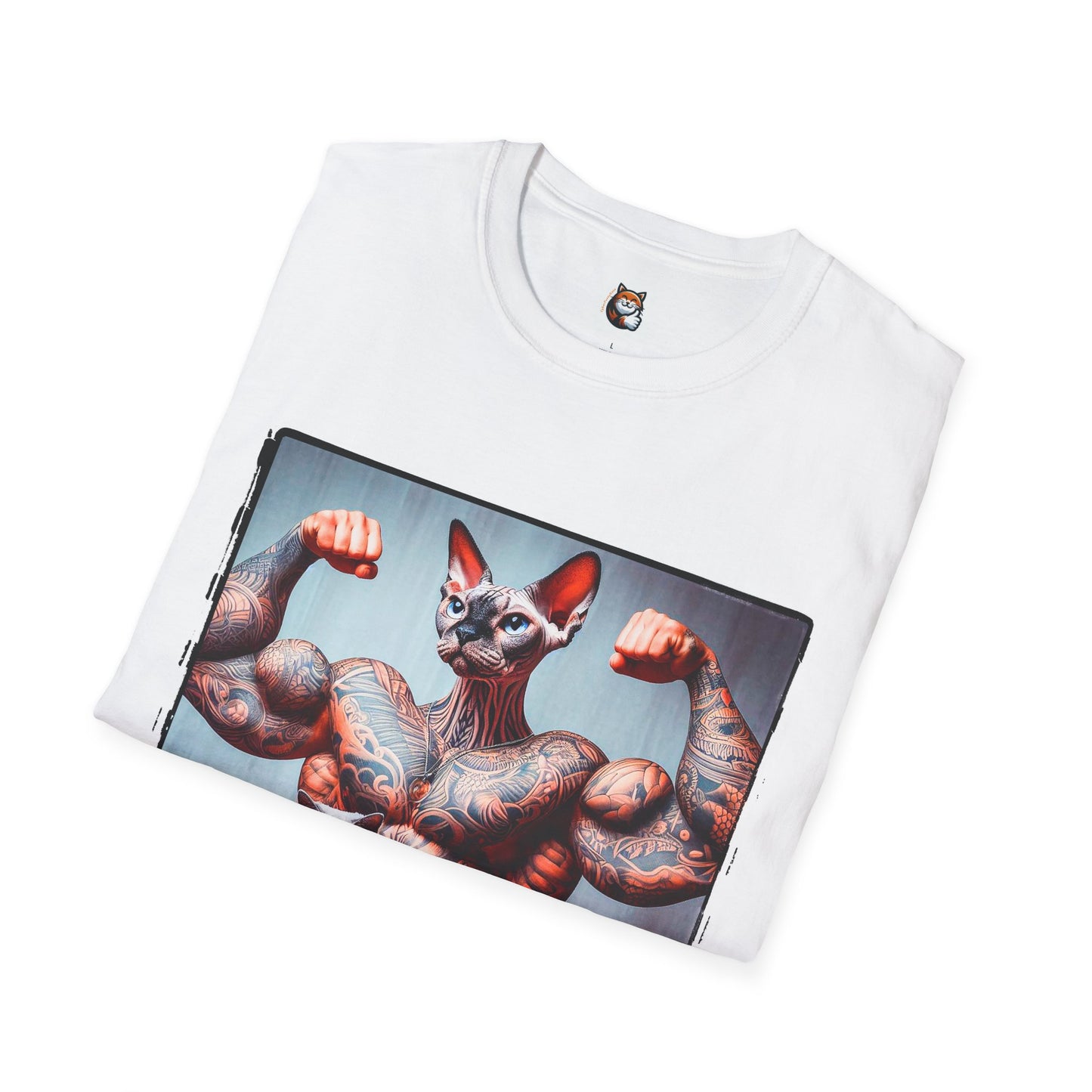 Devon Rex Cat Unisex Softstyle T-Shirt